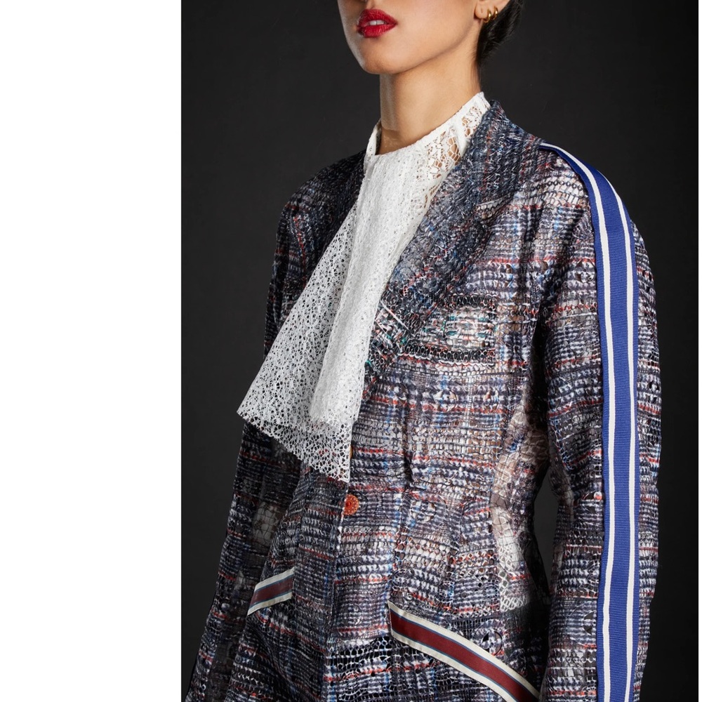 Byron Lars Stylish Multicolor Women's Jacket 🧥 - Picture 5 of 6